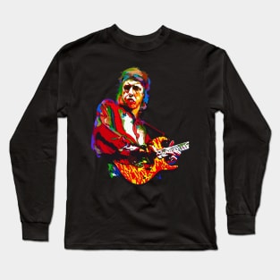 Dire Straits Guitar Long Sleeve T-Shirt